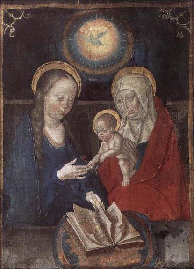 unknow artist Virgin and Child with St Anne oil painting image
